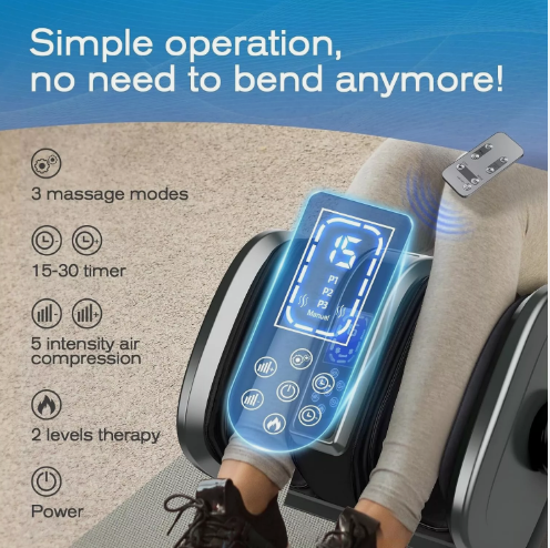 TISSCARE Shiatsu Foot Massager for Neuropathy