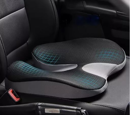 Memory Foam Prostate Cushion Tailbone Sciatica Back Pain Relief Comfy Car Seat