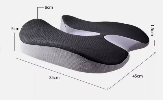 Memory Foam Prostate Cushion Tailbone Sciatica Back Pain Relief Comfy Car Seat