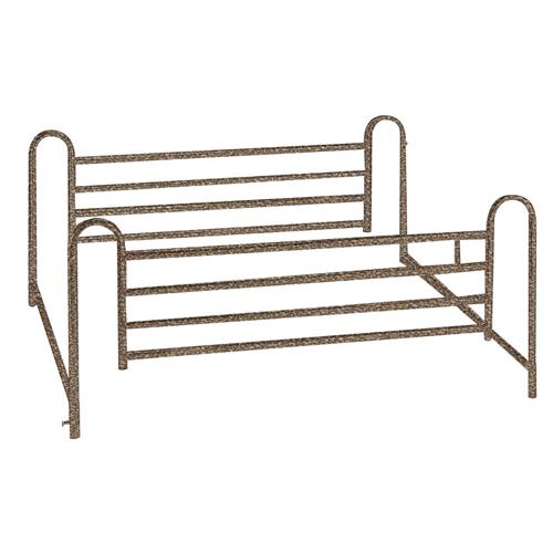 Drive Medical Full Length Hospital Bed Side Rails - 1 Pair