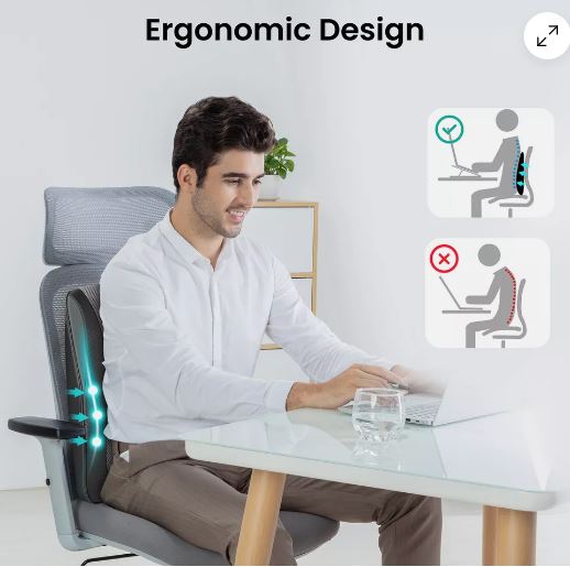 Neck Shoulder Massager with Heat for Neck Pain,Shiatsu Lower Back Massager, Gift