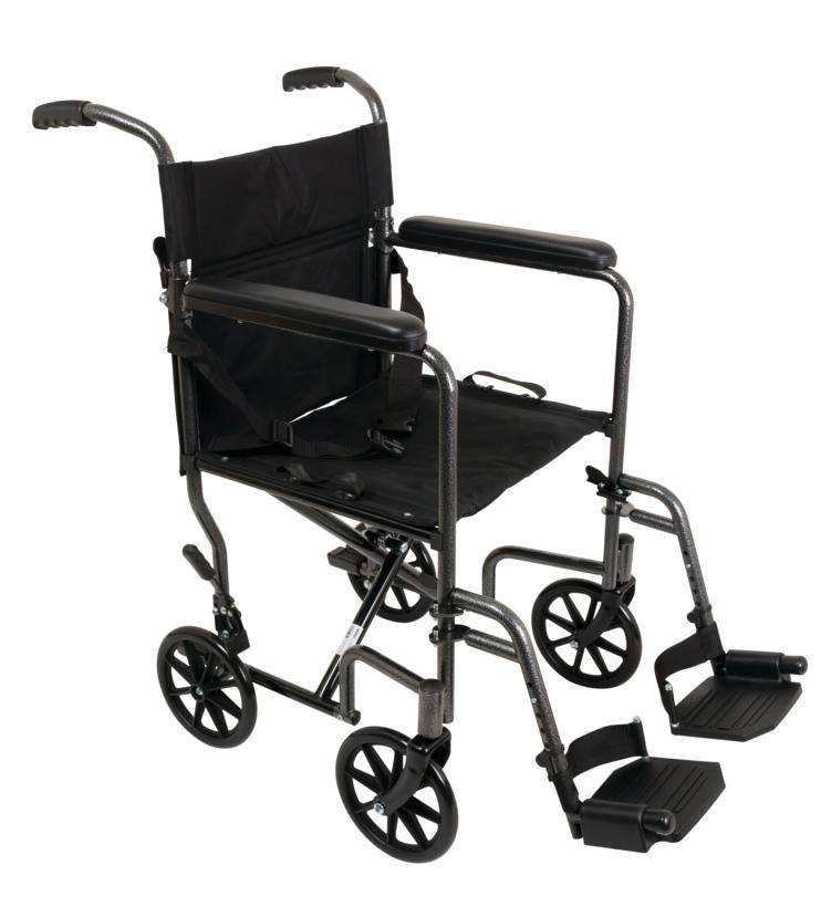 Carex PROBASICS STEEL TRANSPORT CHAIR