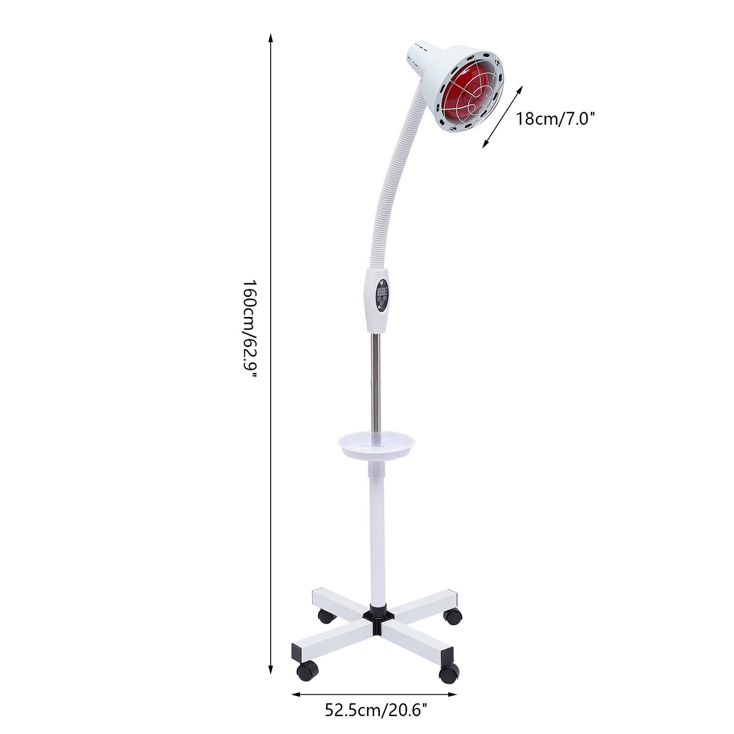 Infrared Light 275W Near Red Infrared Heat Lamp for Relieve Pain and Muscle Ache