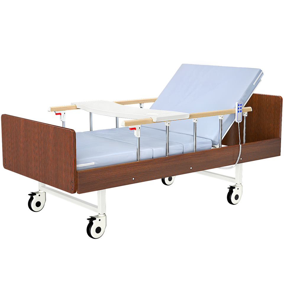 Electric ICU beds with foam mattresses for home and hospital use