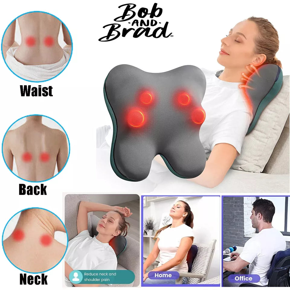Shiatsu Shoulder Neck and Back Massager Pillow