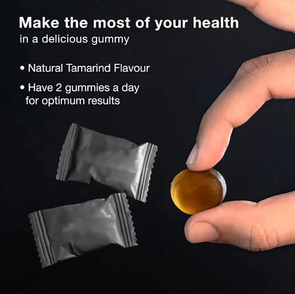 Himalayan Shilajit GOLD Gummies, Organic Extremely Potent 3000 mg Fulvic Acid