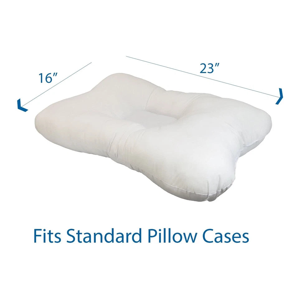 Cervical Pillow 16 X 23 Inch White