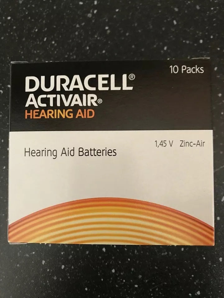 Duracell Hearing Aid Batteries Size 312