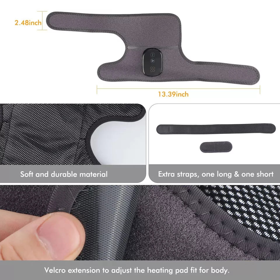 Knee Massager Electric Heating Joint Vibration Pain Relief