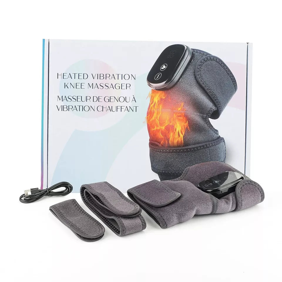 Knee Massager Electric Heating Joint Vibration Pain Relief
