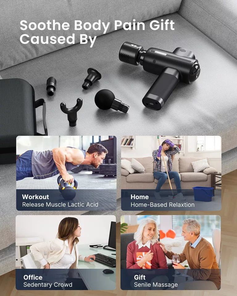 RENPHO Pro Thermacool Massage Gun
