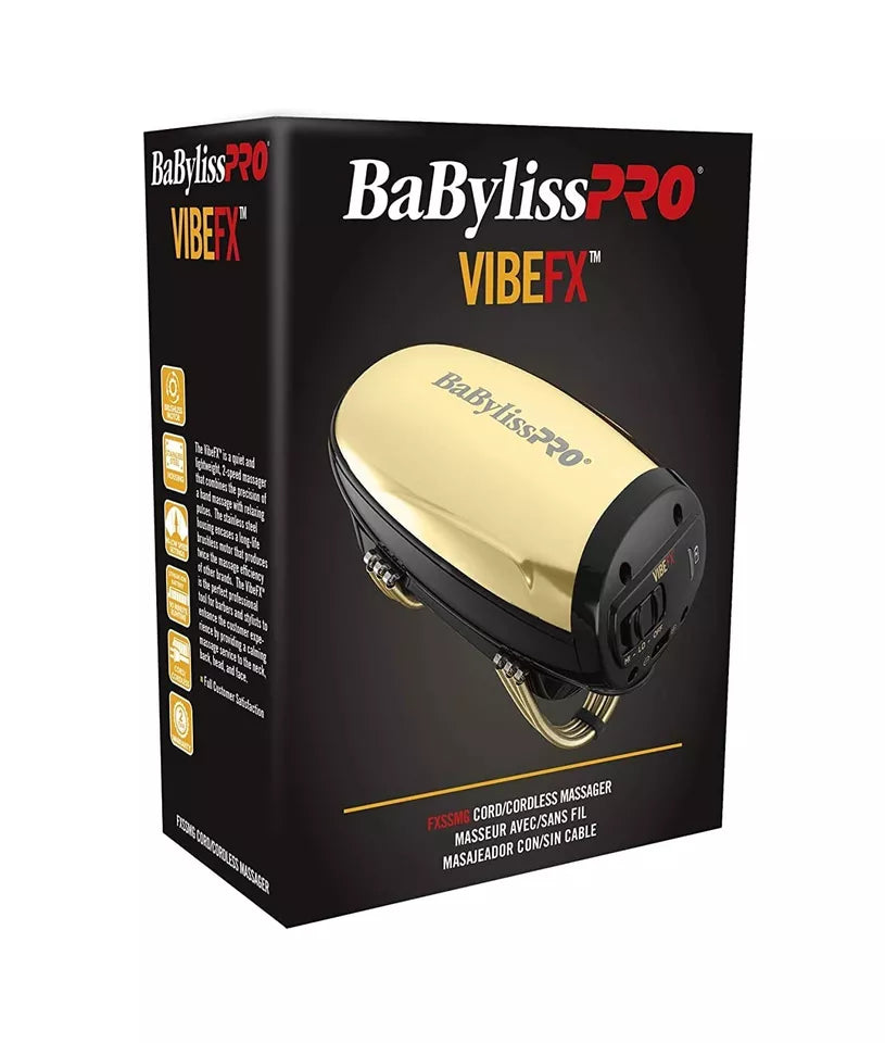 BaByliss PRO VIBEFX Cord/Cordless Massager