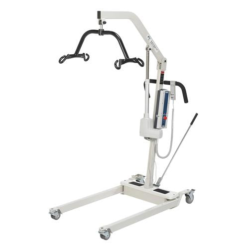 Drive Medical Bariatric Battery Powered Electric Patient Lift with Four Point Cradle and Rechargeable, Removable Battery