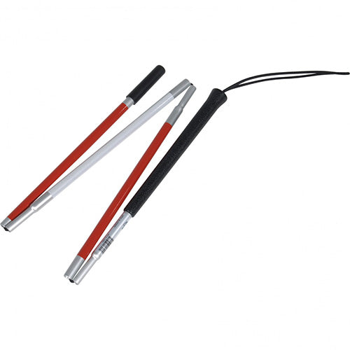 Drive Medical Folding Blind Cane with Wrist Strap - 1 ea