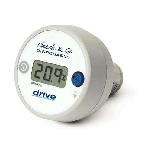 Drive Medical O2 Analyzer with 3 Digit LCD Display