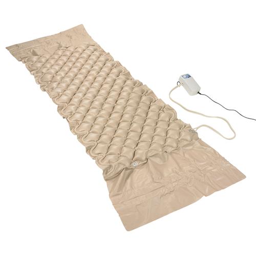 Drive Medical Med Aire Alternating Pressure Pump and Pad System, Variable Pressure with End Flaps - 1 ea