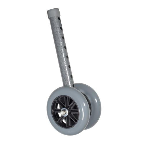 Drive Medical Heavy Duty Bariatric Walker Wheels, 5 inches - 1 Pair