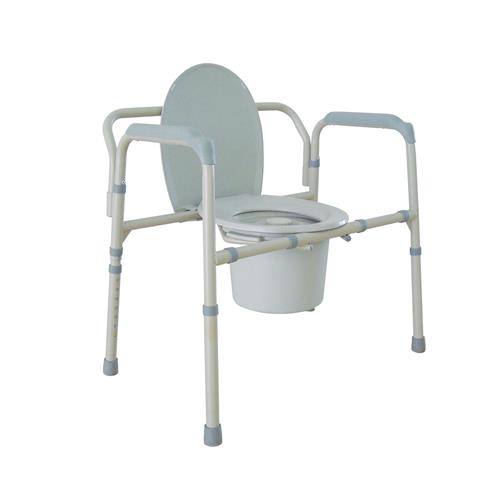 Drive Medical Heavy Duty Bariatric Folding Bedside Commode Seat - 1 ea