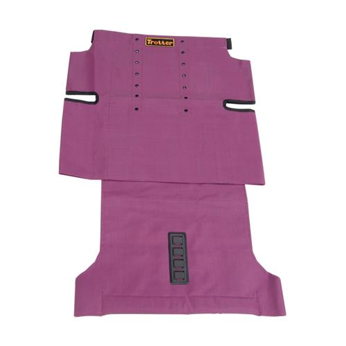 Drive Medical Trotter Mobility Rehab Stroller Colored Upholstery Replacement, 16 inches, Red - 1 ea