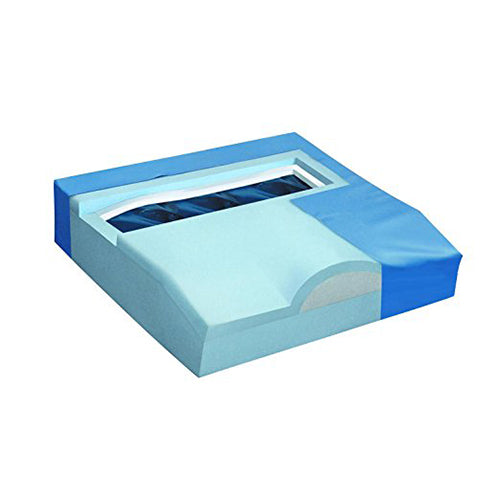 Drive Medical Titanium Gel/Foam Wheelchair Cushion, 16 x 16 inches - 1 ea