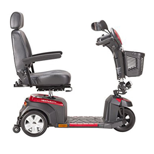 Drive Medical Ventura Power Mobility Scooter, 3 Wheel, 20 inches Captains Seat - 1 ea