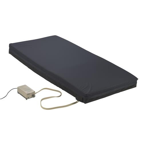 Drive Medical Balanced Aire Powered Alternating Pressure Air/Foam Mattress, 35 inches Width - 1 ea