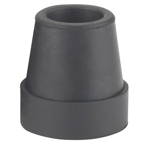 Drive Medical Large Base Quad Cane Tips, 3/4 inches, Black - 1 ea