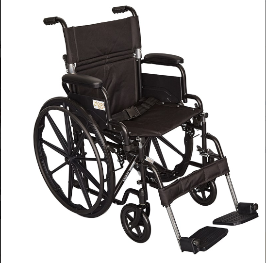 Circlespecialty Ziggo 18" Wheelchair, Black