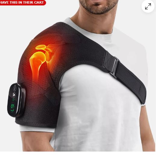 Electric Heated Shoulder Massager Brace