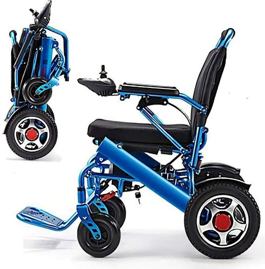 Folding Electric Powered Mobility Wheelchair Lightweight Wheel Chair Motorized