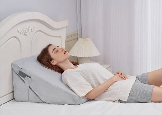 Orthopedic Bed Wedge Pillow Adjustable Washable for Back Leg Neck Sleeping