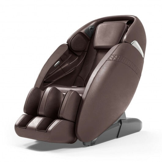 Relaxation 09 - Electric Zero Gravity Massage Chair with SL Track-Brown - Color: Brown