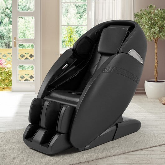 Relaxation 09 - Electric Zero Gravity Massage Chair with SL Track-Black - Color: Black