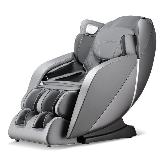 Provox 27-Comfort Full Body Massage Chair with SL Track Airbags Heating-Gray  - Color: Gray