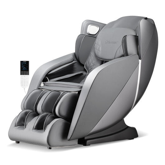 Provox 27-Comfort Full Body Massage Chair with SL Track Airbags Heating-Gray  - Color: Gray