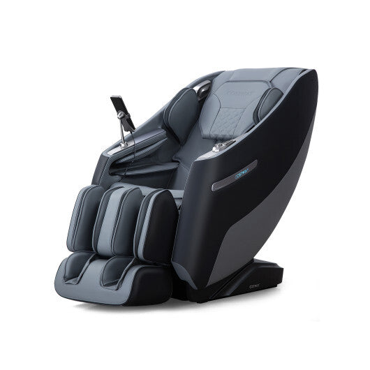 Relaxation 29-Full Body Massage Chair with Waist Heating & Airbag Massage-Black - Color: Black