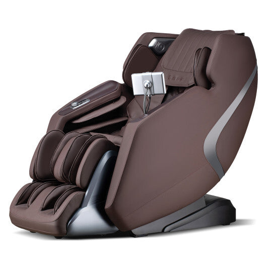 3D SL-Track Full Body Massage Chair with Zero-Gravity Design-Black