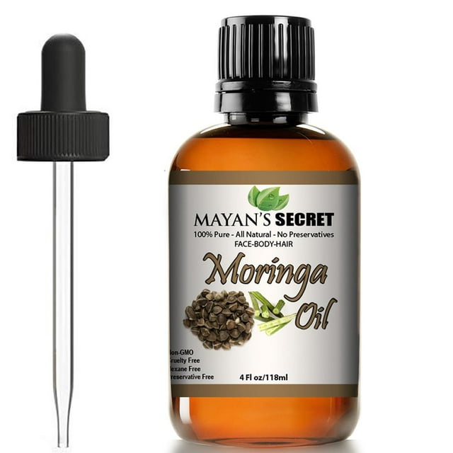 Mayans secret Moringa Oil Pure Virgin Cold Pressed 4 fl.oz