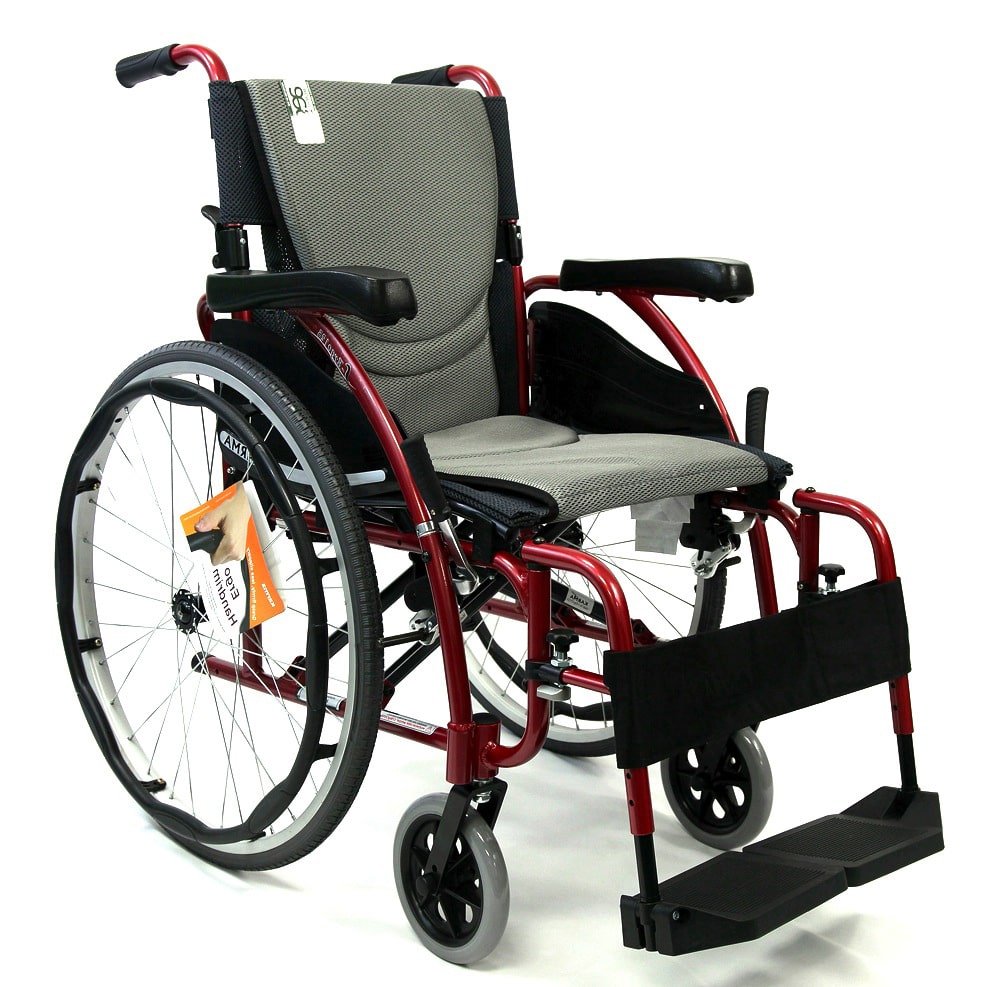 Flip back armrest Weighs under 25 lbs  Removable footrest