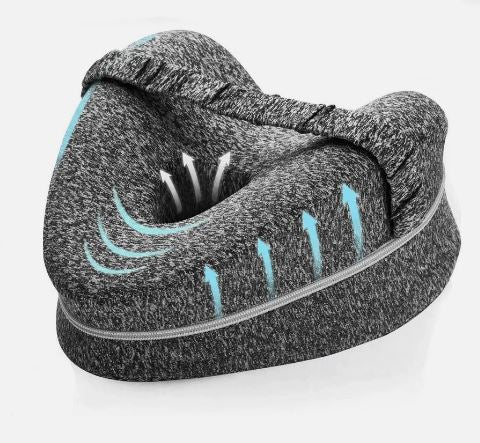 Memory Foam Knee Pillow for Side Sleepers Sciatica Hip Joint Back Pain Relief
