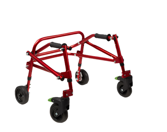 CircleSpecialty Klip 4W Walker,  XS, Red