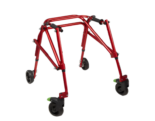 Circle Specialty Klip 4W Walker, Sm, Red