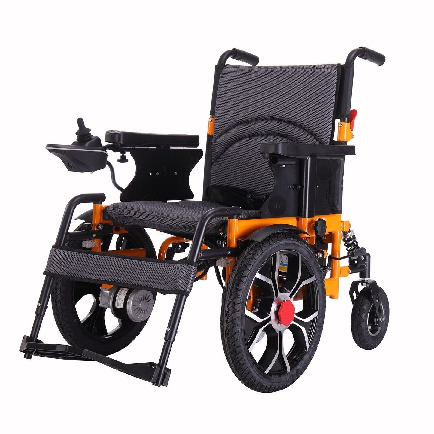 Folding Electric Power Wheelchair Medical Mobility Aid Motorized Lightweight