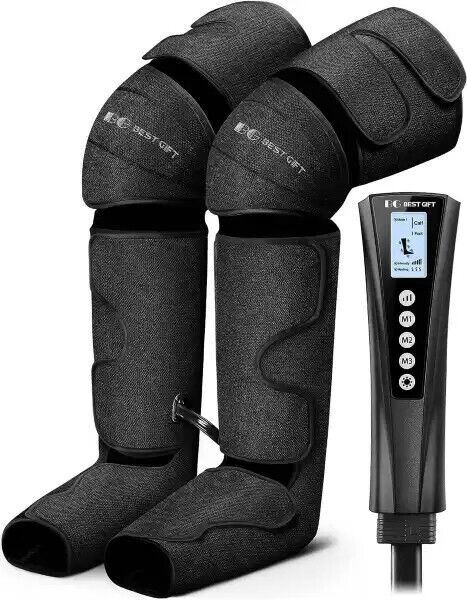 Black Corded Electric Foot And Leg Massager