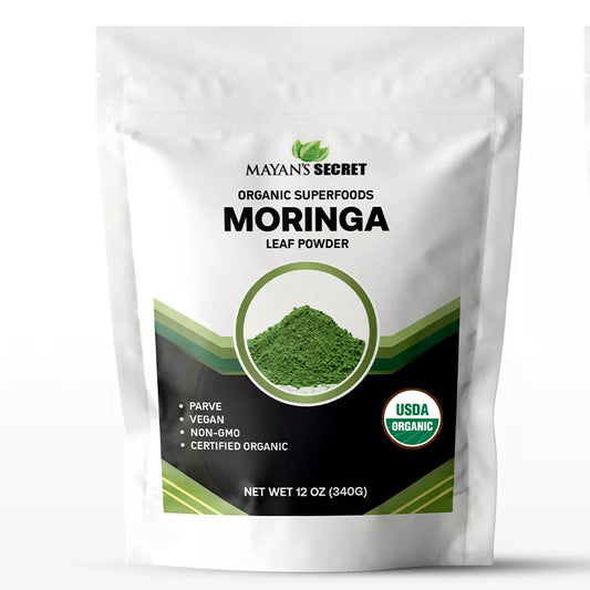 Mayan's Secret - Pure Moringa Powder Organic Rosabella 12oz