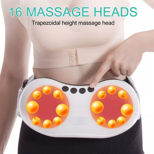 Electric Heating Abdominal Massager