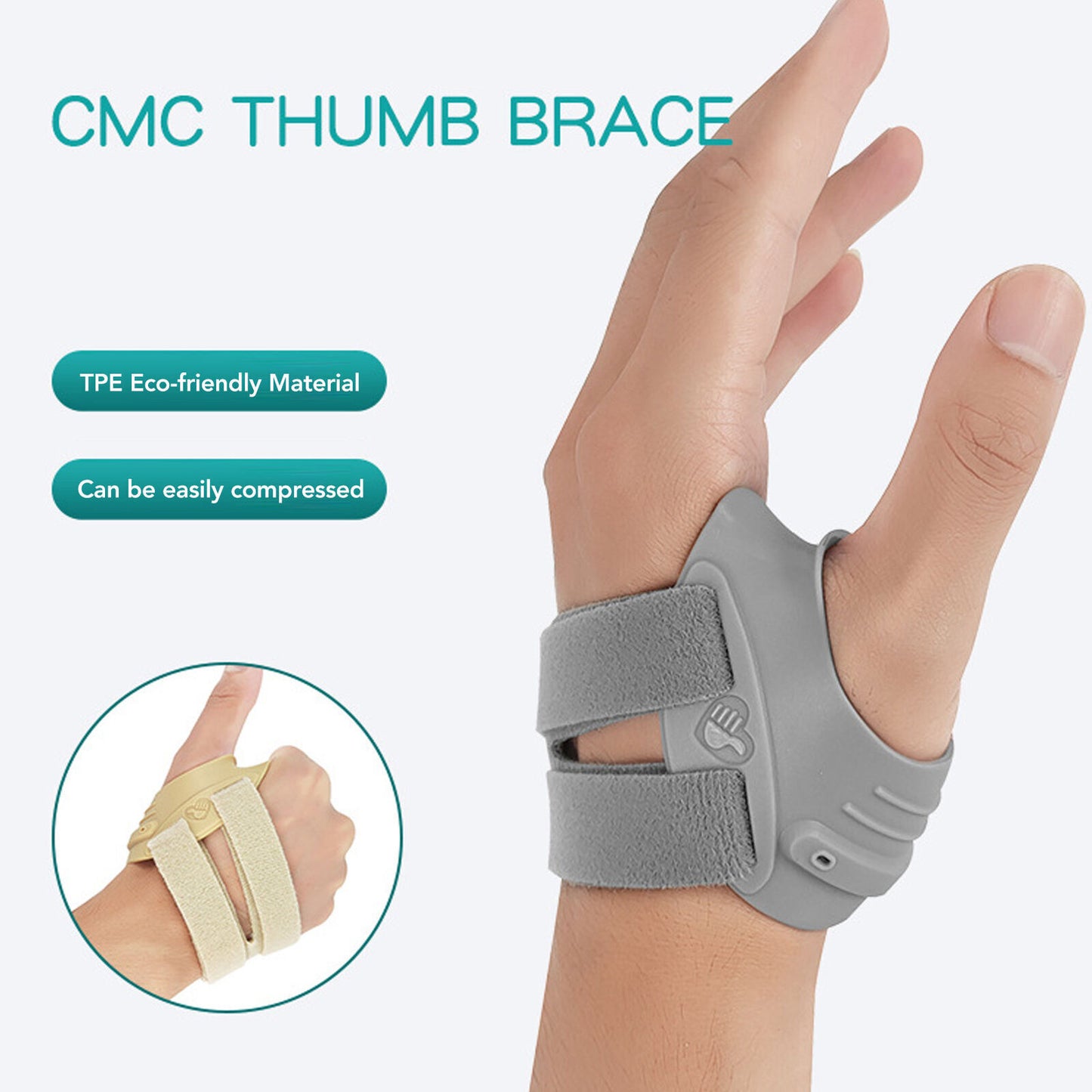 CMC Thumb Brace For Osteoarthritis CMC Joint Pain Stabilizes Thumb CMC Joint