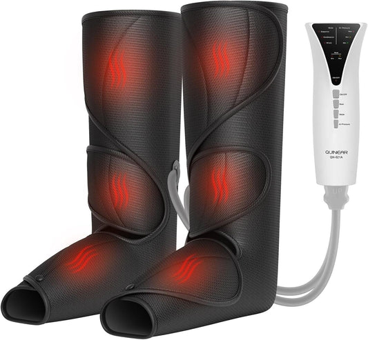 Leg Massager with Heat Air Compression Massage for Foot and Calf