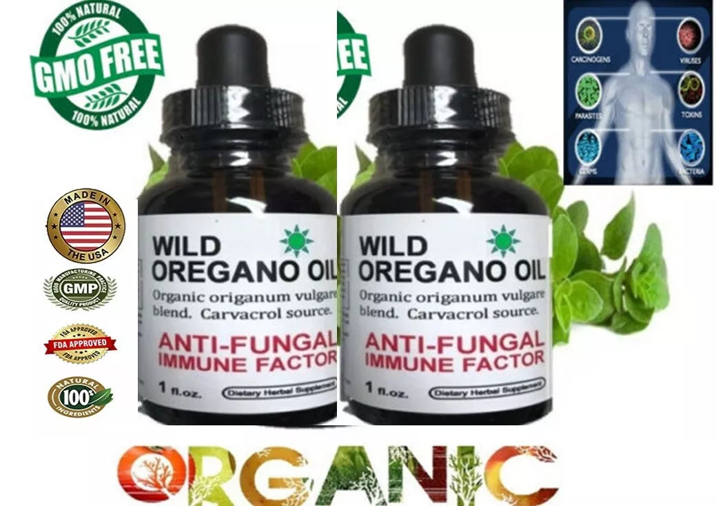 OREGANOL Wild Origano Oil 1 fl oz - 2 pack