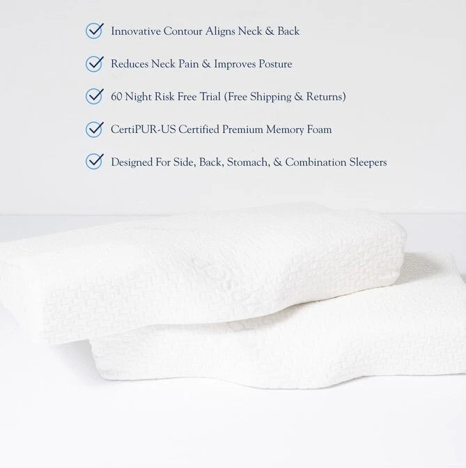 Dosaze Contoured Orthopedic Pillow - Standard